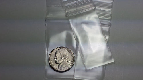 1020 Original Apple Bags 1" x 2" CLEAR - Grocer wholesale