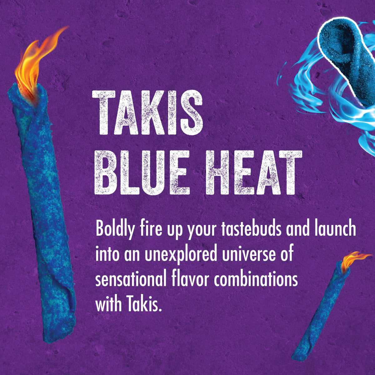 Takis Blue Heat Rolled Tortilla Chips — 9.9 oz Sharing Size, 14 Per Box | Bulk & Wholesale - Grocer wholesale