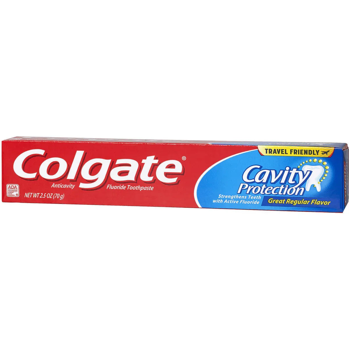 Colgate T-paste Regular AntiCavity Protection - 2.5oz/12pk - Grocer wholesale