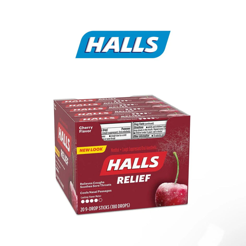 Halls Cough Drop 9pk- 12ct - Grocer wholesale