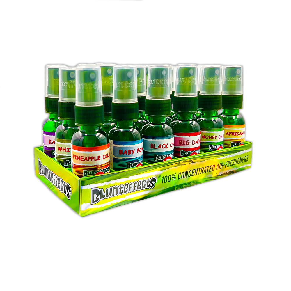 Blunteffects® 1 oz. Spray Air Fresheners Display - 18 COUNT