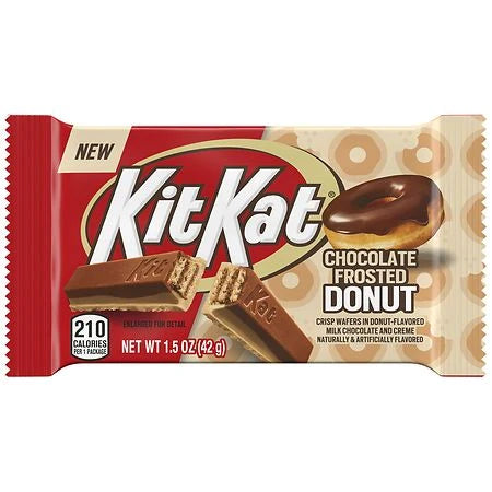 KitKat Chocolate Frosted Doughnut (2lb 4oz) USA (24ct) - Grocer wholesale