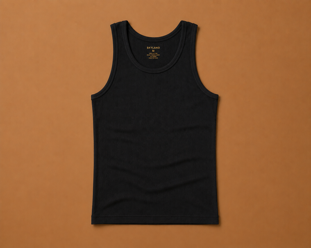 A-Shirts — Ribbed Cotton Tank Top Undershirts (Wholesale & Bulk)