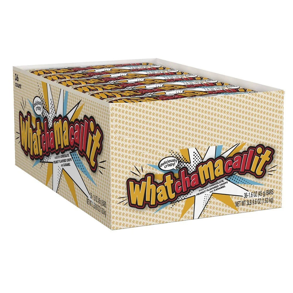 Whatchamacallit Candy Bars, 1.6 Oz, Pack of 36 - Grocer wholesale