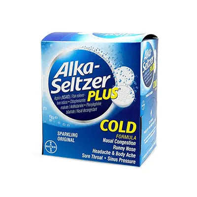 ALKA SELTZER PLUS COLD 25CT | case - Grocer wholesale