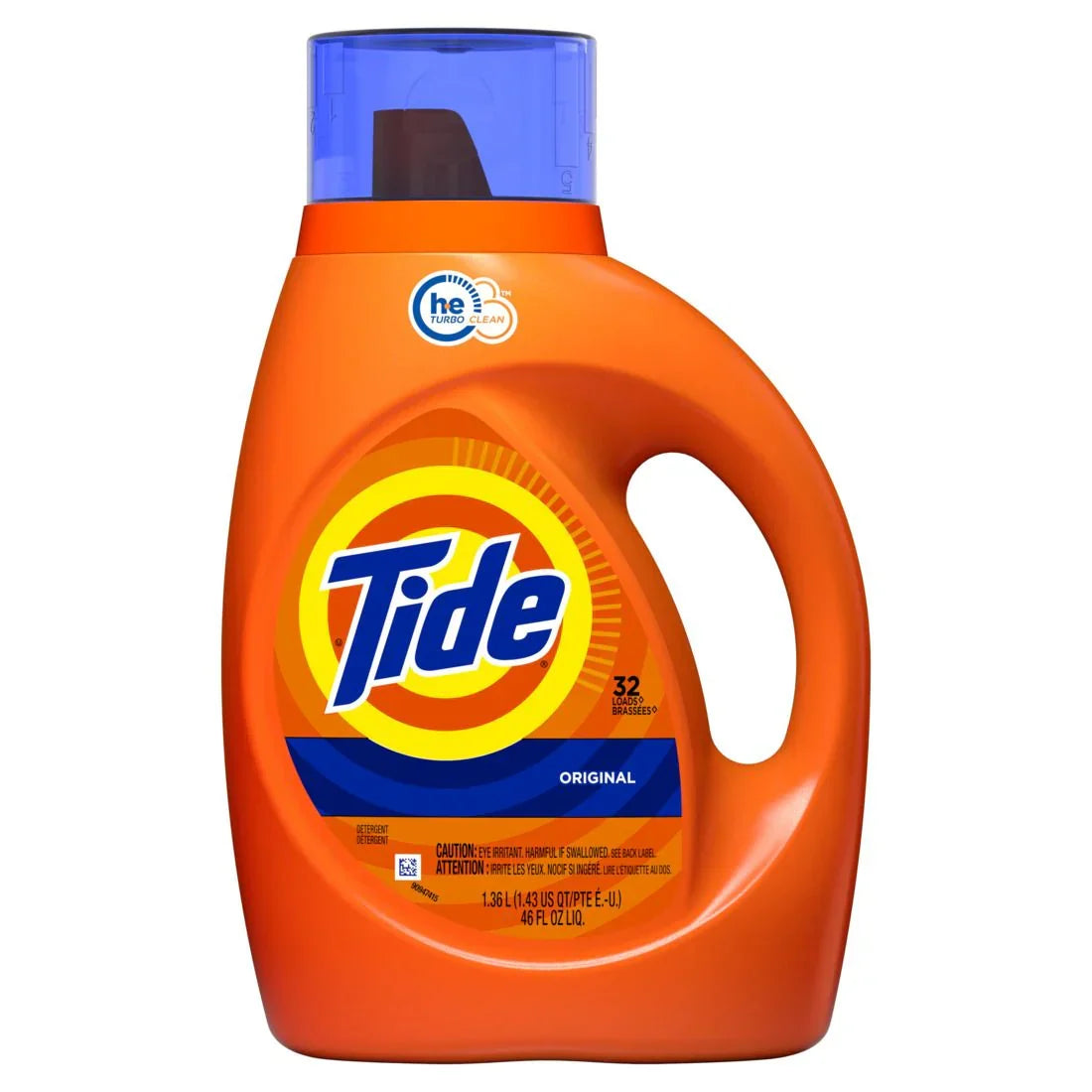 Tide Liquid 2x HE Original Laundry Detergent - 46oz/6pk - Grocer wholesale