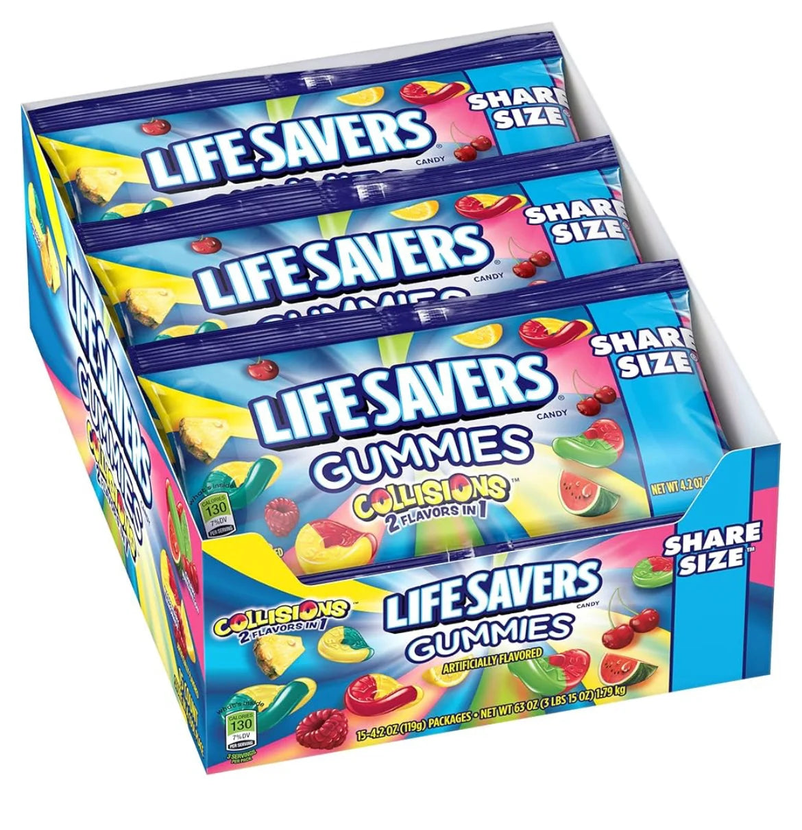 Lifesavers Gummies Collision 15-4.2Oz - Grocer wholesale