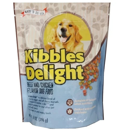 FT Kibbles Delight Dog Food 14oz-wholesale - Grocer wholesale