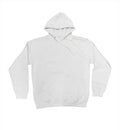 Adult Hooded Pullover White 8.5oz - 2XL - Grocer wholesale