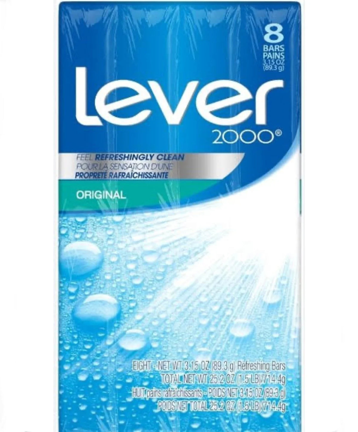 Lever 2000 Original bar - 3.75oz/8ct/4pk - Grocer wholesale