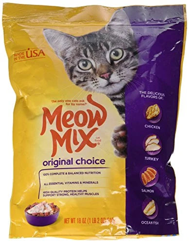 Meow Mix Fd Meow Mix Original 18 oz Single Box - Grocer wholesale