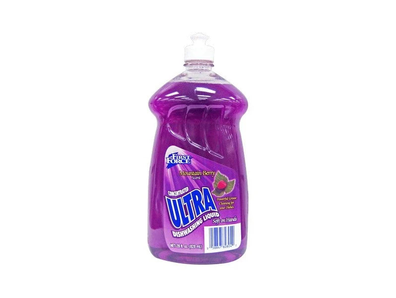 First Force Force Dish Detrg Berry 19z 1 Per Bottle - Grocer wholesale