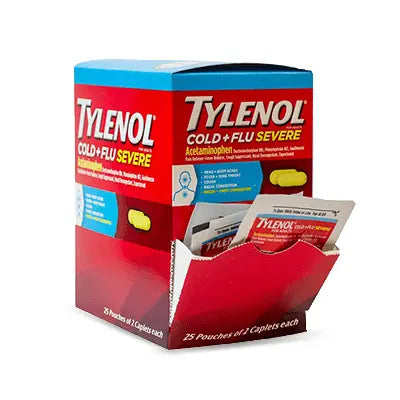 TYLENOL Cold + Flu Severe Medicine 24ct - Grocer wholesale