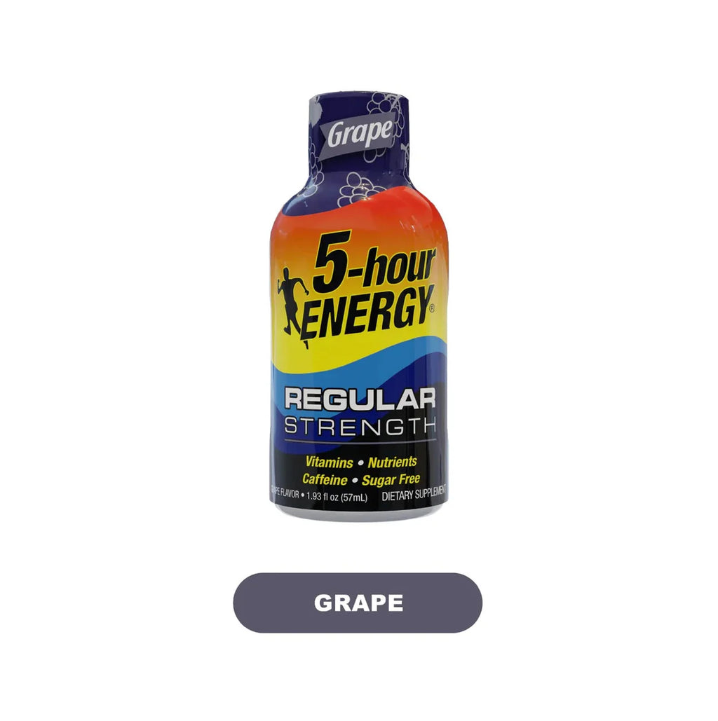 5 hour Energy Drink Regular Strength- 12ct - Grocer wholesale