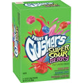 Gushers Super Sour Berry Fruit Flavored Snacks 8 Pack Gluten Free 4.25 Ounce - Grocer wholesale