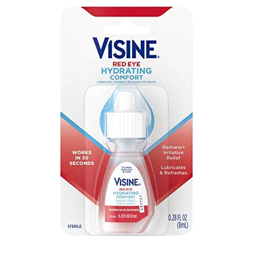 Visine Red Comf Hydrt . 28 oz 1 Per Bottle - Grocer wholesale