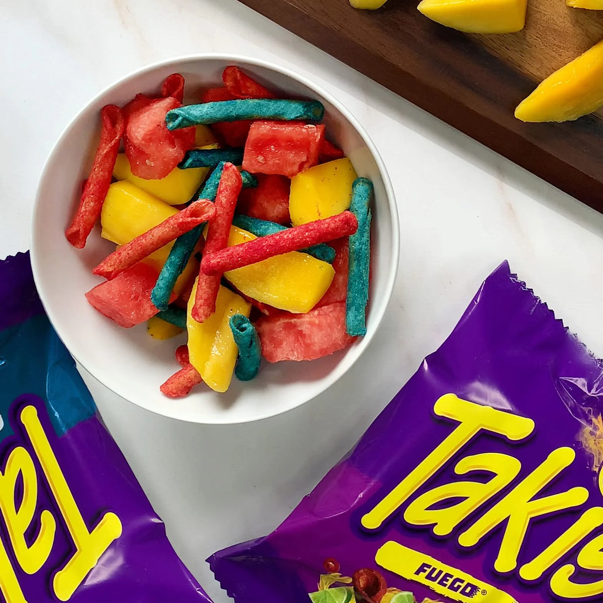 Takis Blue Heat Rolled Tortilla Chips — 9.9 oz Sharing Size, 14 Per Box | Bulk & Wholesale - Grocer wholesale
