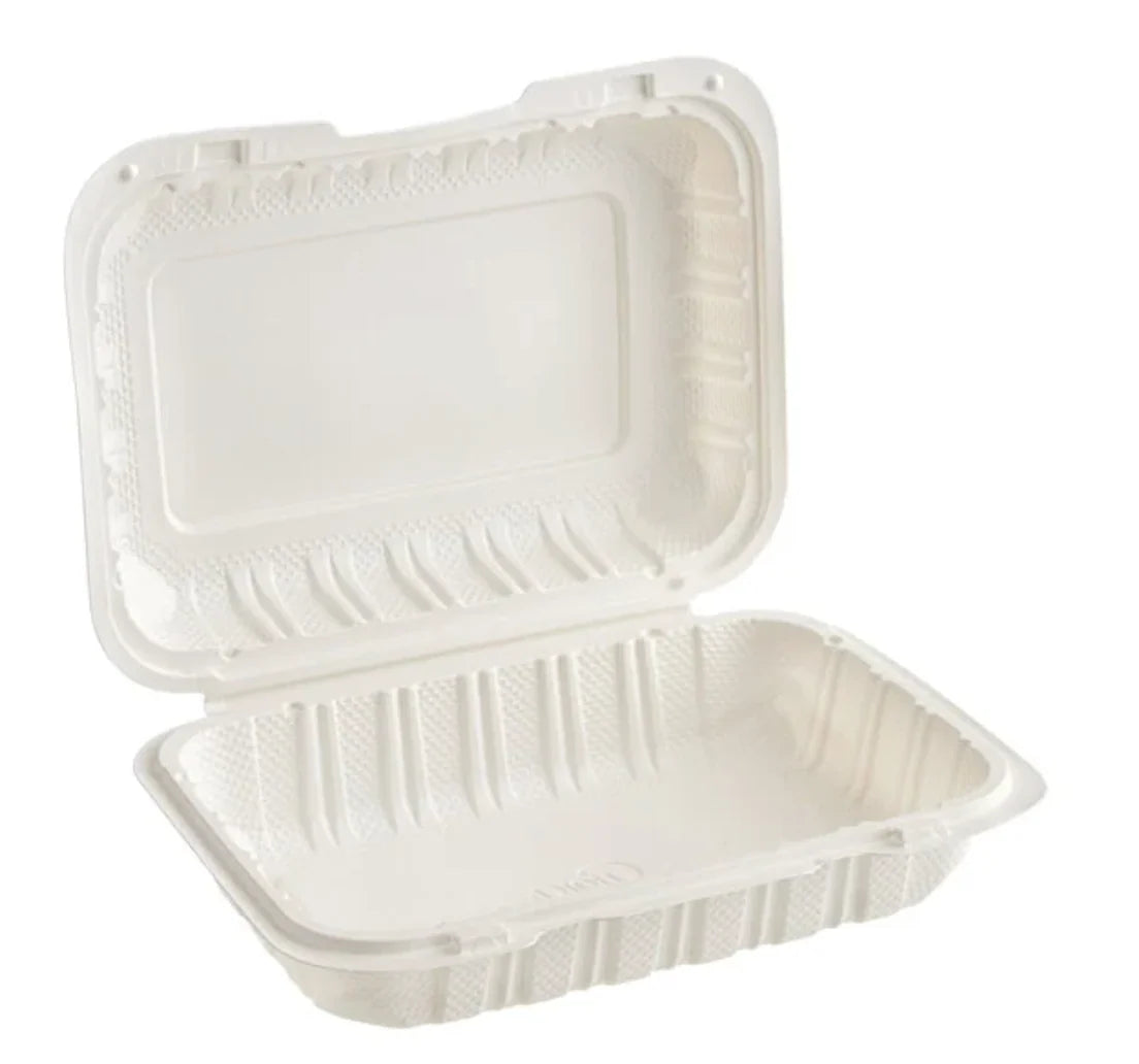 Himson 9"x6 hinged container 150 pcs - Grocer wholesale
