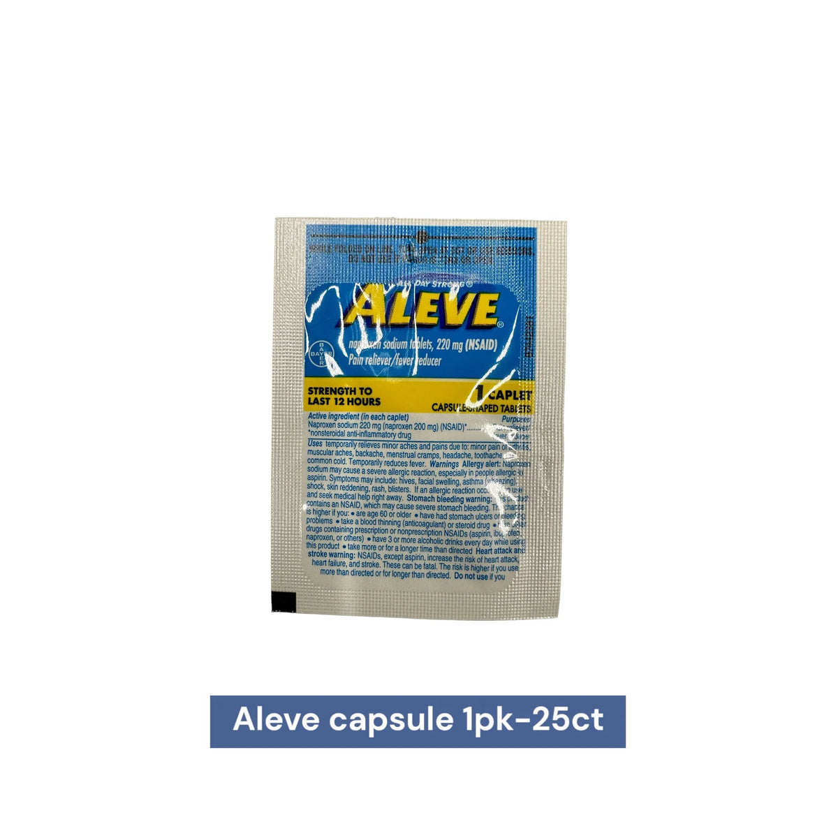 Aleve Tablet 1pk Dispenser- 25ct - Grocer wholesale