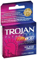 Trojan Condom Fire & Ice 3s 6 Per Package - Grocer wholesale