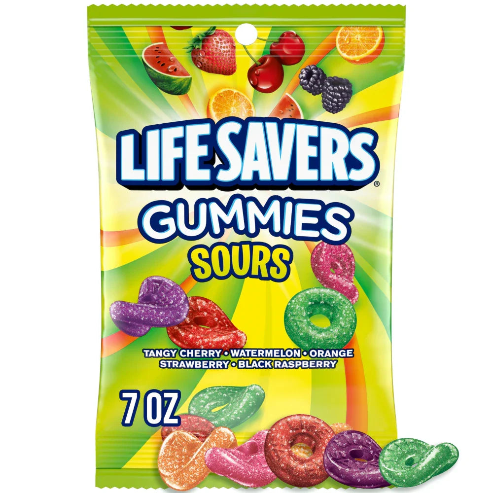 Lifesaver Gummi Sour 12-7Oz - Grocer wholesale