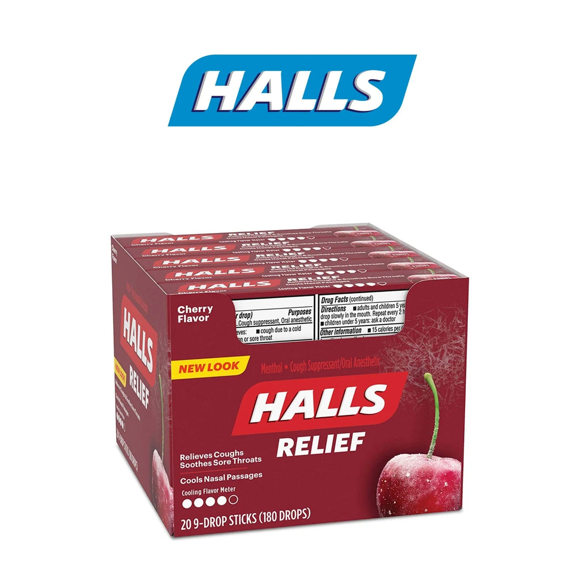 Halls Cough Drop 9pk- 12ct - Grocer wholesale
