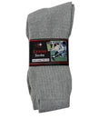 Crew Socks Gray 12 Pairs - Grocer wholesale