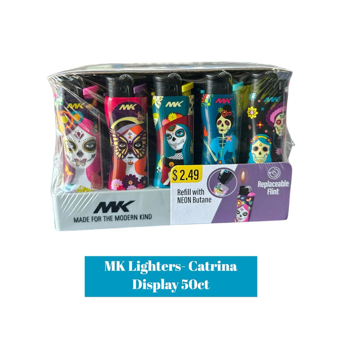 MK Lighter Design Catrina 50ct - Grocer wholesale