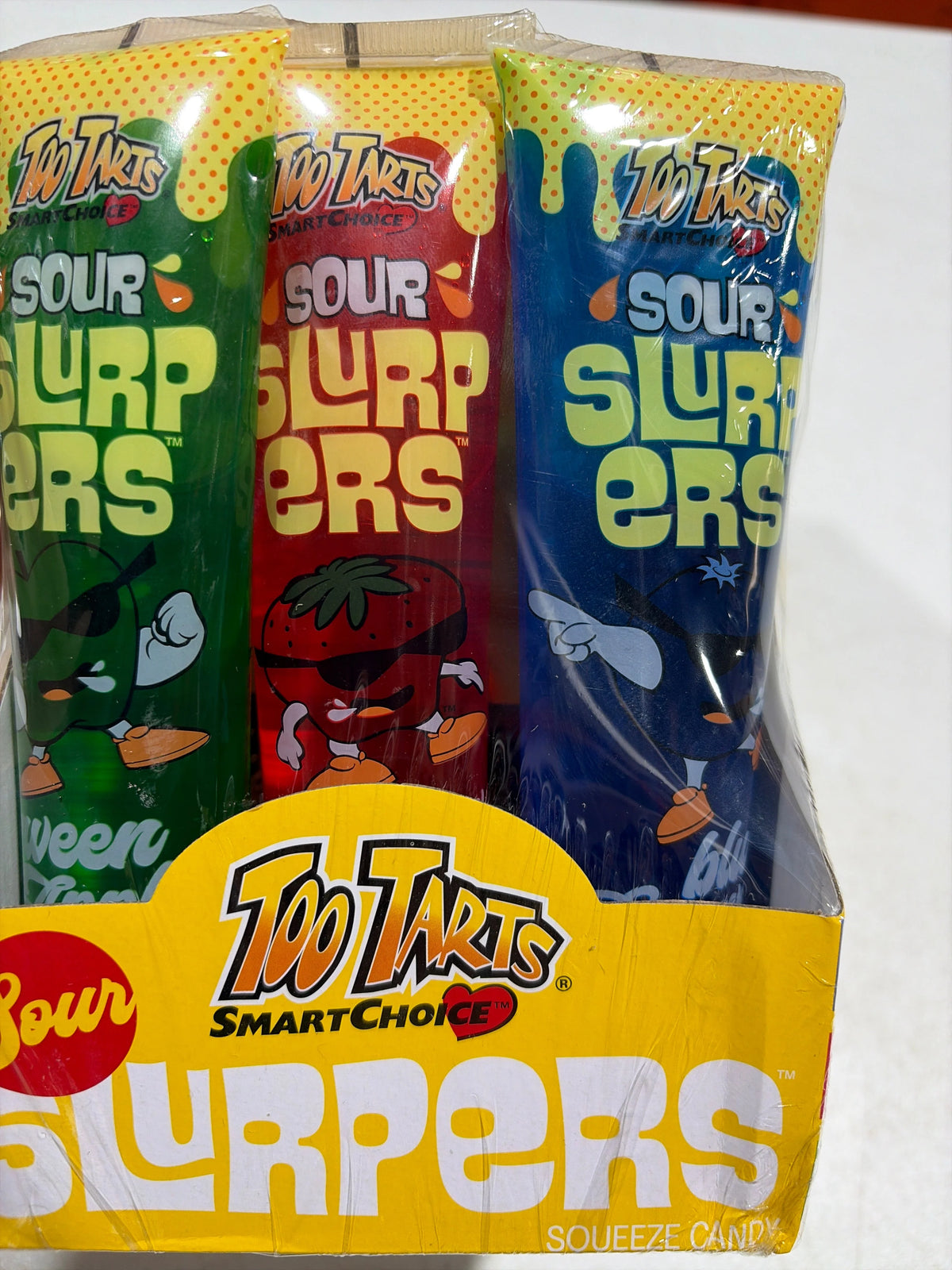 Too Tarts Sour Slurpers 12-4Oz - Grocer wholesale
