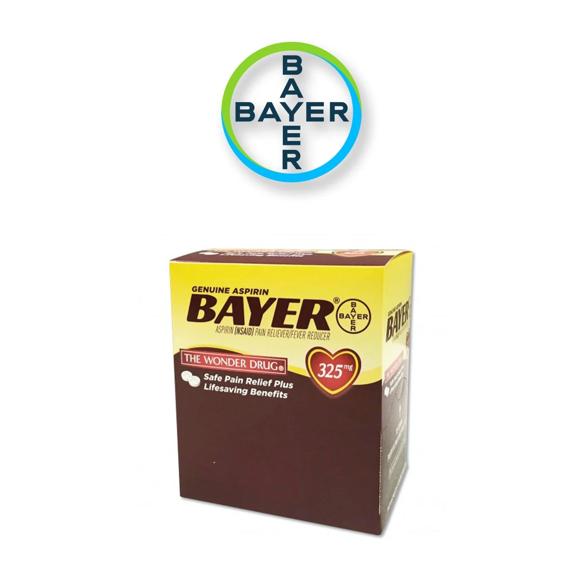 Bayer Tablet 2pk- 50ct - Grocer wholesale