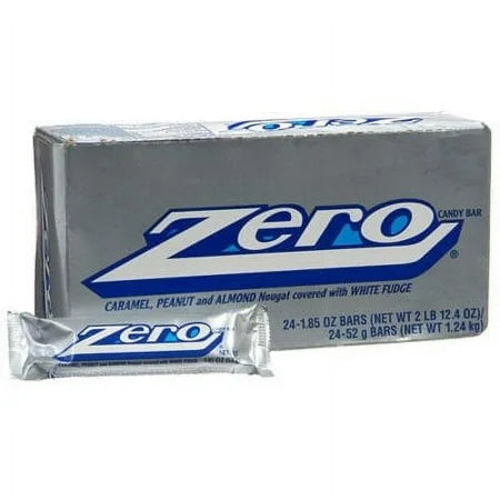 Zero Candy Bars 1.85 Oz. 24 Count - Grocer wholesale
