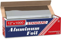Standard aluminum foil 12x1000 - Grocer wholesale