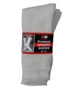 Crew Socks White 12 Pairs - Grocer wholesale