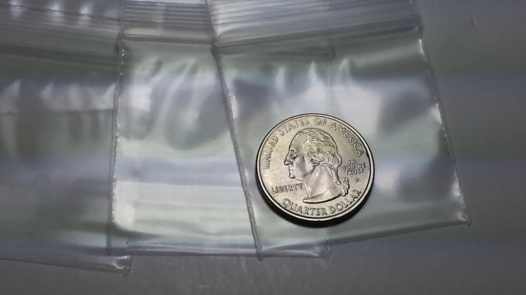 175175 Original Apple Bags 1.75" x 1.75"- CLEAR - Grocer wholesale