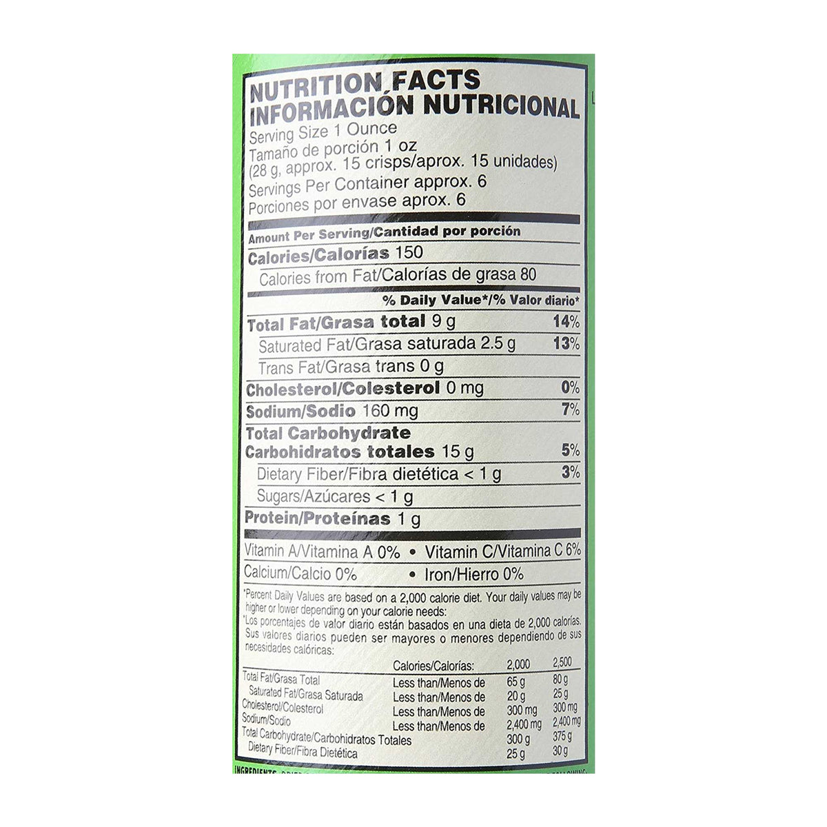 Pringles Sour Cream & Onion Potato Crisps Chips ( 5.96 Ounce, 14 Count ) - Grocer wholesale