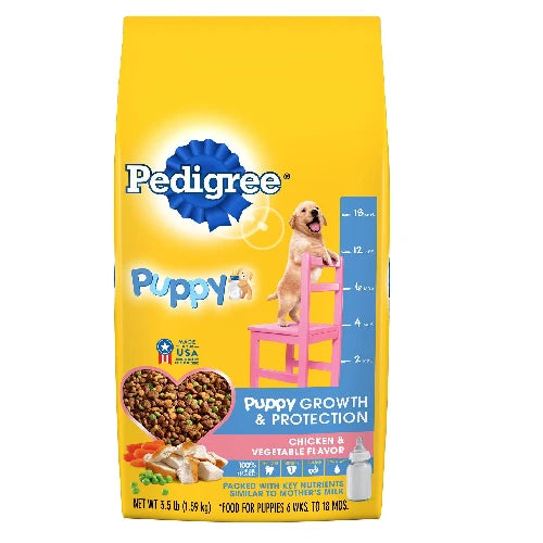 Pedigree 3.5 Lbs Chicken Comb Puppy Food-wholesale - Grocer wholesale