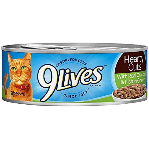 9Lives Fd Chick Fish Can 5.5 oz Single Can - Grocer wholesale