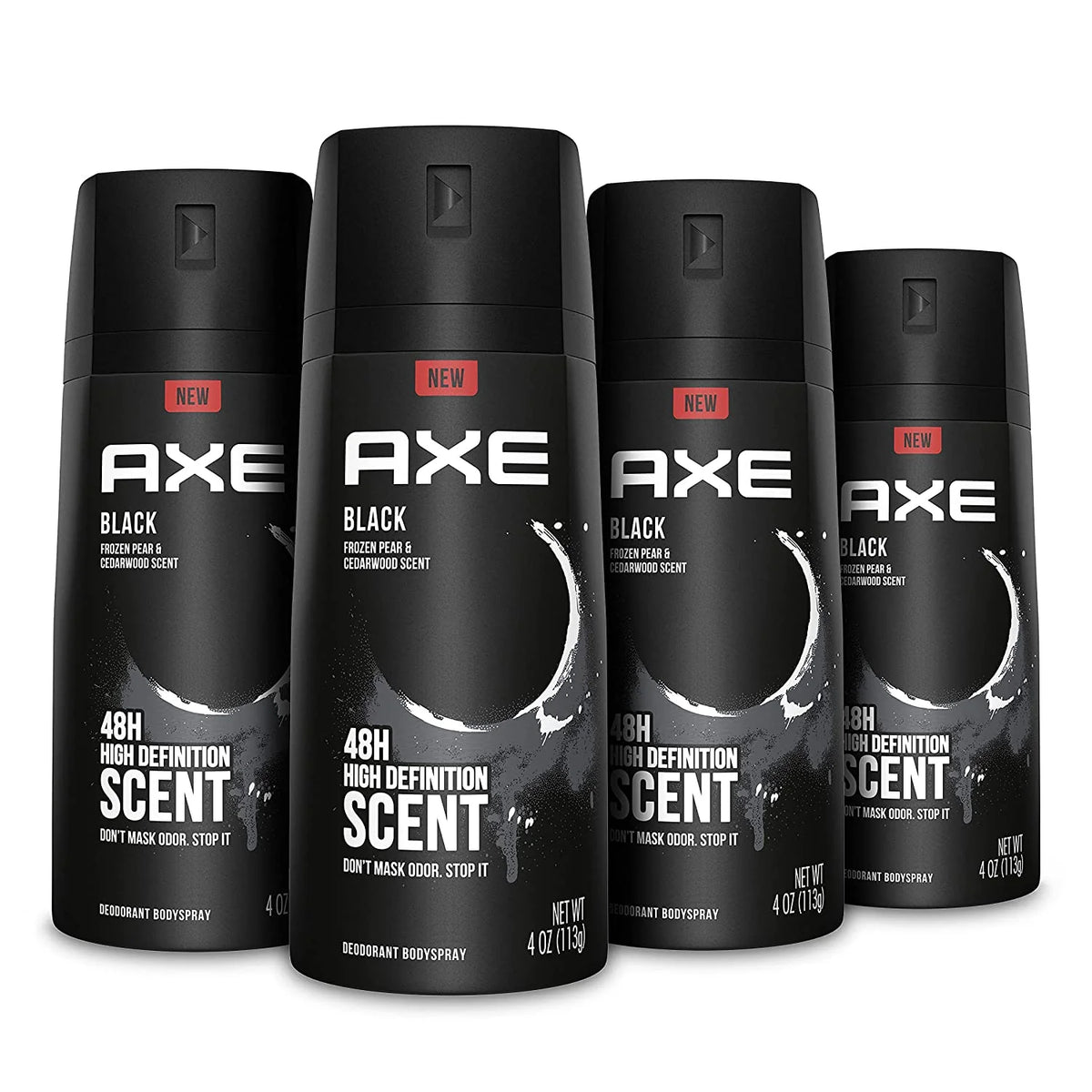 Axe Deodorant Body Spray, Black Night, 150 ml 6 PK - Grocer wholesale