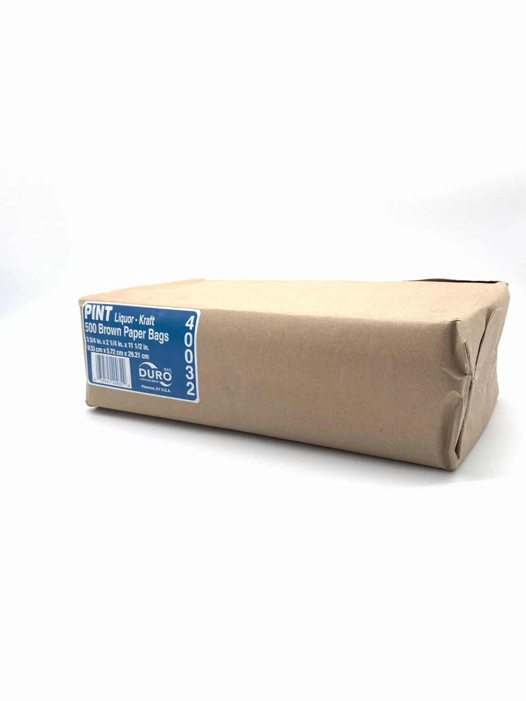 Duro pint liquor kraft 500 paper bags - Grocer wholesale