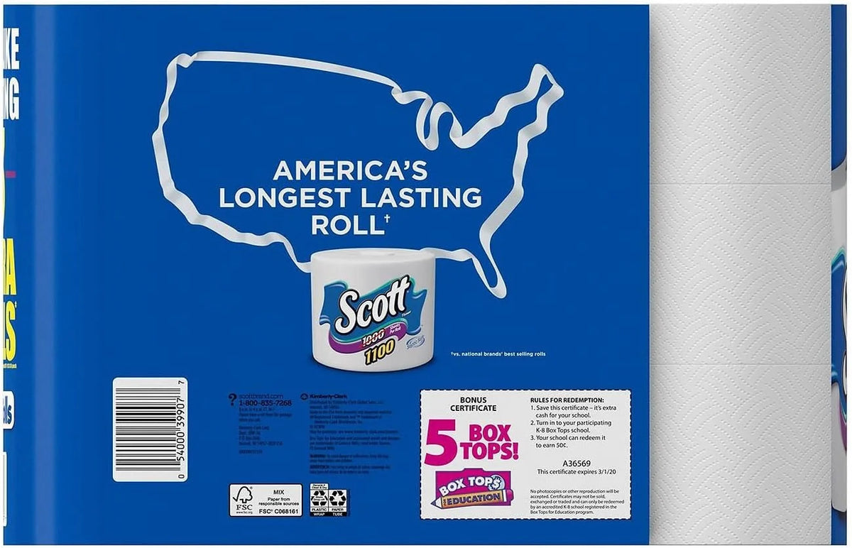 Scott bath paper 36 rolls - Grocer wholesale