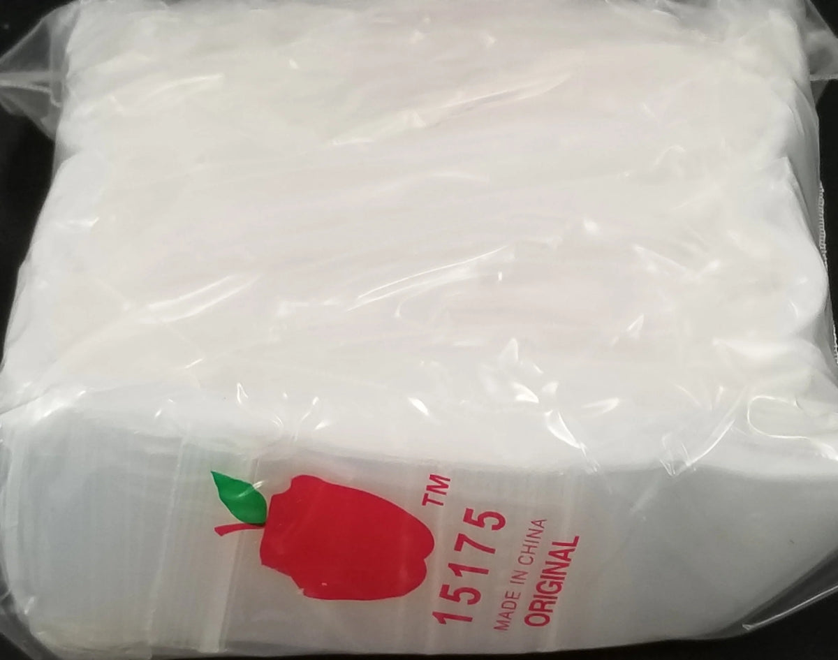 15175 Original Apple Bags 1.5" x 1.75"- CLEAR - Grocer wholesale