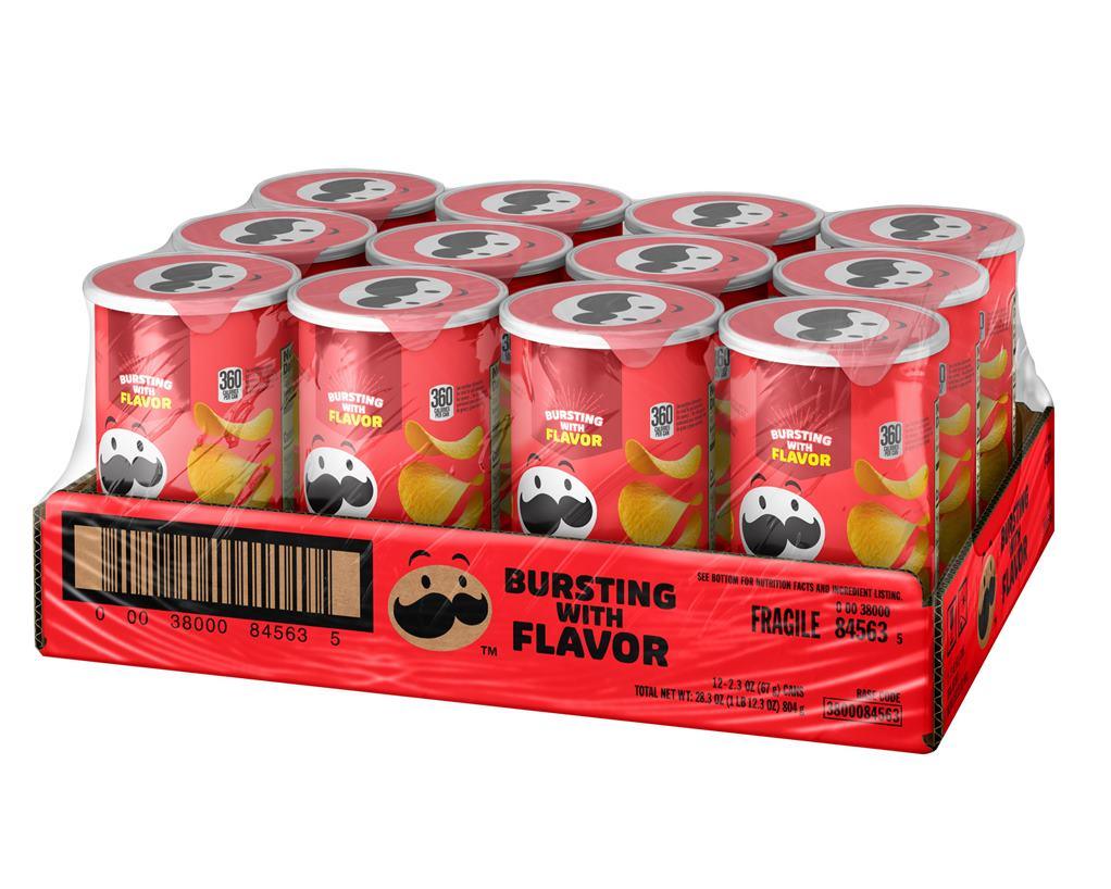 Pringles Original Potato Crisps — Grab n' Go 2.5 oz Cans | Bulk & Wholesale - Grocer wholesale