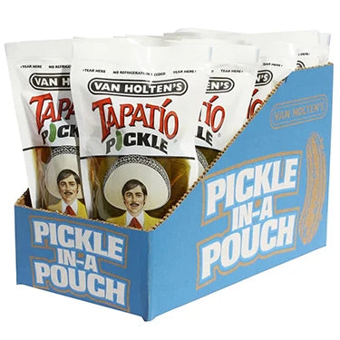 Van Holtens Jumbo Tapatio Pickle Pouches 12ct - Grocer wholesale