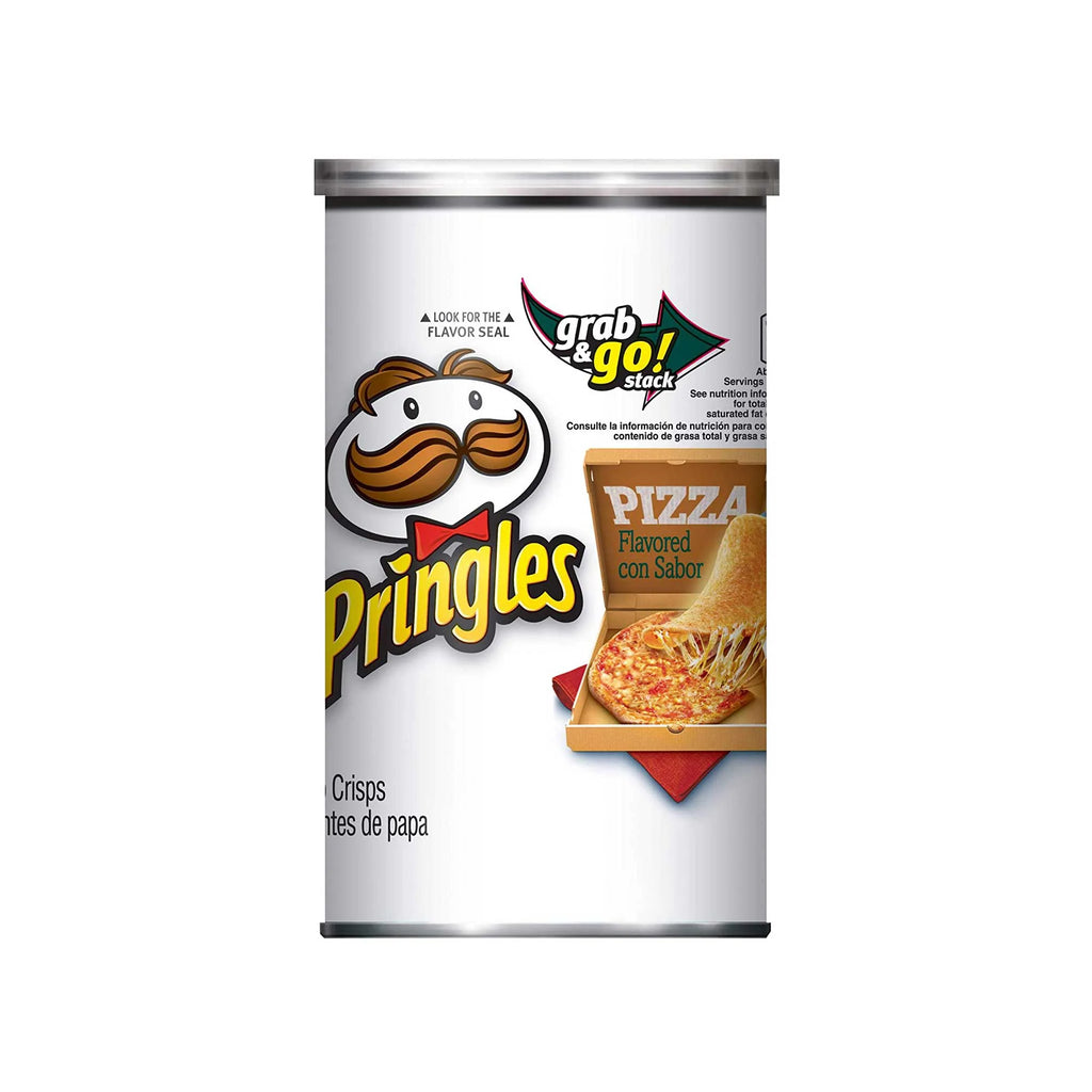 Pringles Pizza Potato Crisps Chips ( 2.5 Ounce, 12 Count ) - Grocer wholesale