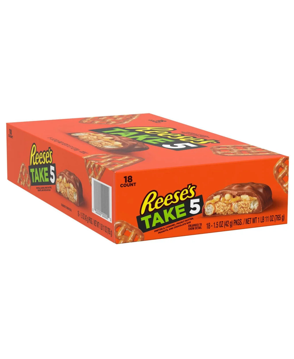 Reese's Take5 5 Layer Candy Bar 1.5 Oz. 18 Ct. - Grocer wholesale