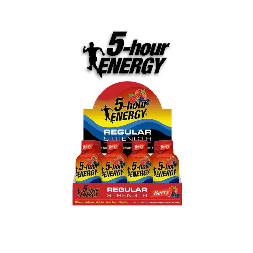 5 hour Energy Drink Regular Strength- 12ct - Grocer wholesale