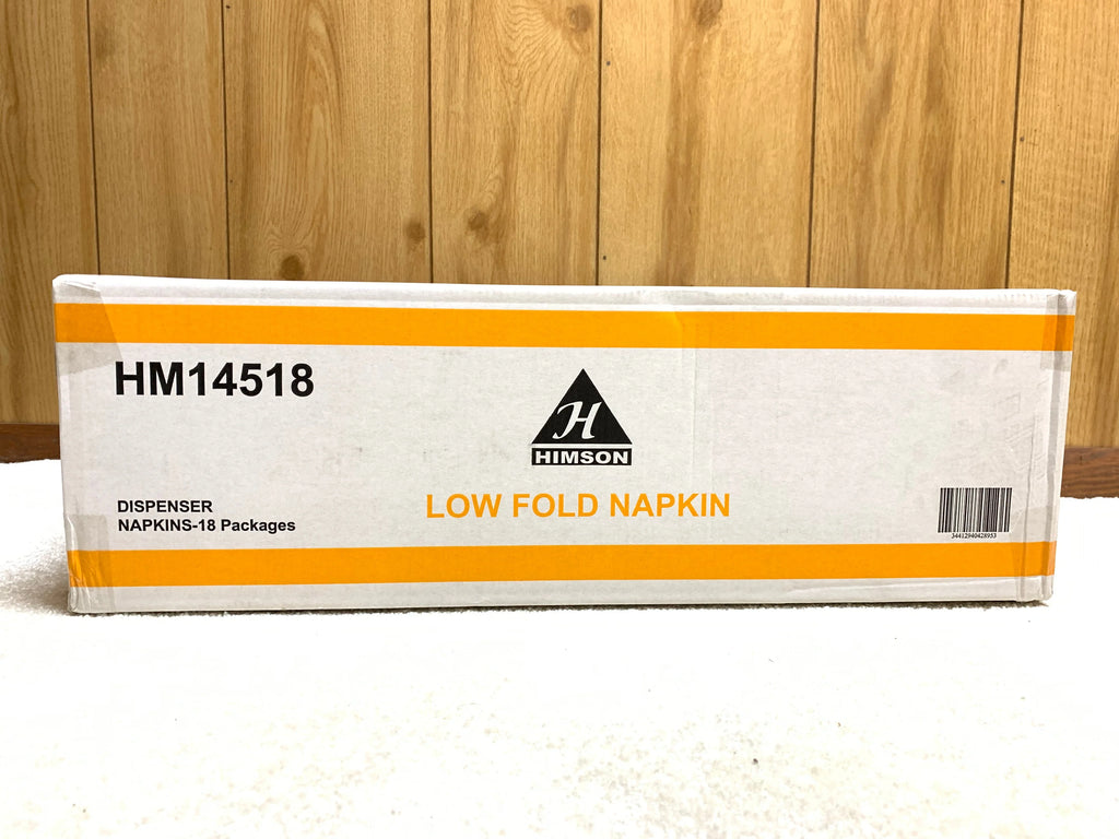 Himson low fold napkin 18 packges - Grocer wholesale