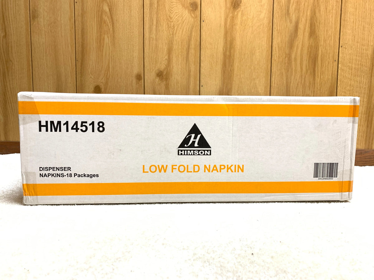 Himson low fold napkin 18 packges - Grocer wholesale