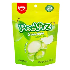 PEELERZ GUMMY APPLE 6 OZ BAG - Grocer wholesale