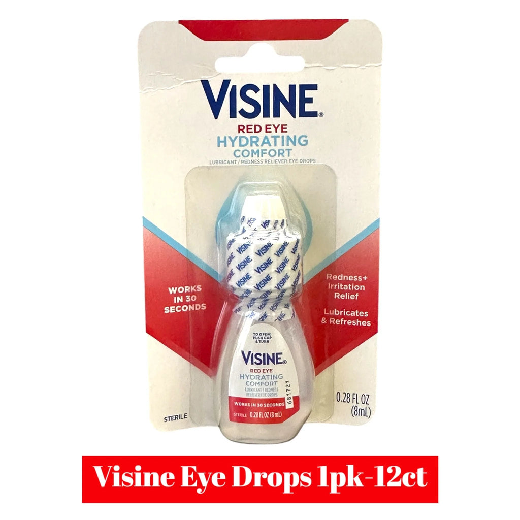 Visine Eye Drops 1pk- 12ct - Grocer wholesale